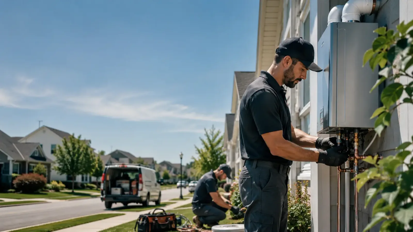 Tankless Water Heater Installation in Eagle Lake, TX